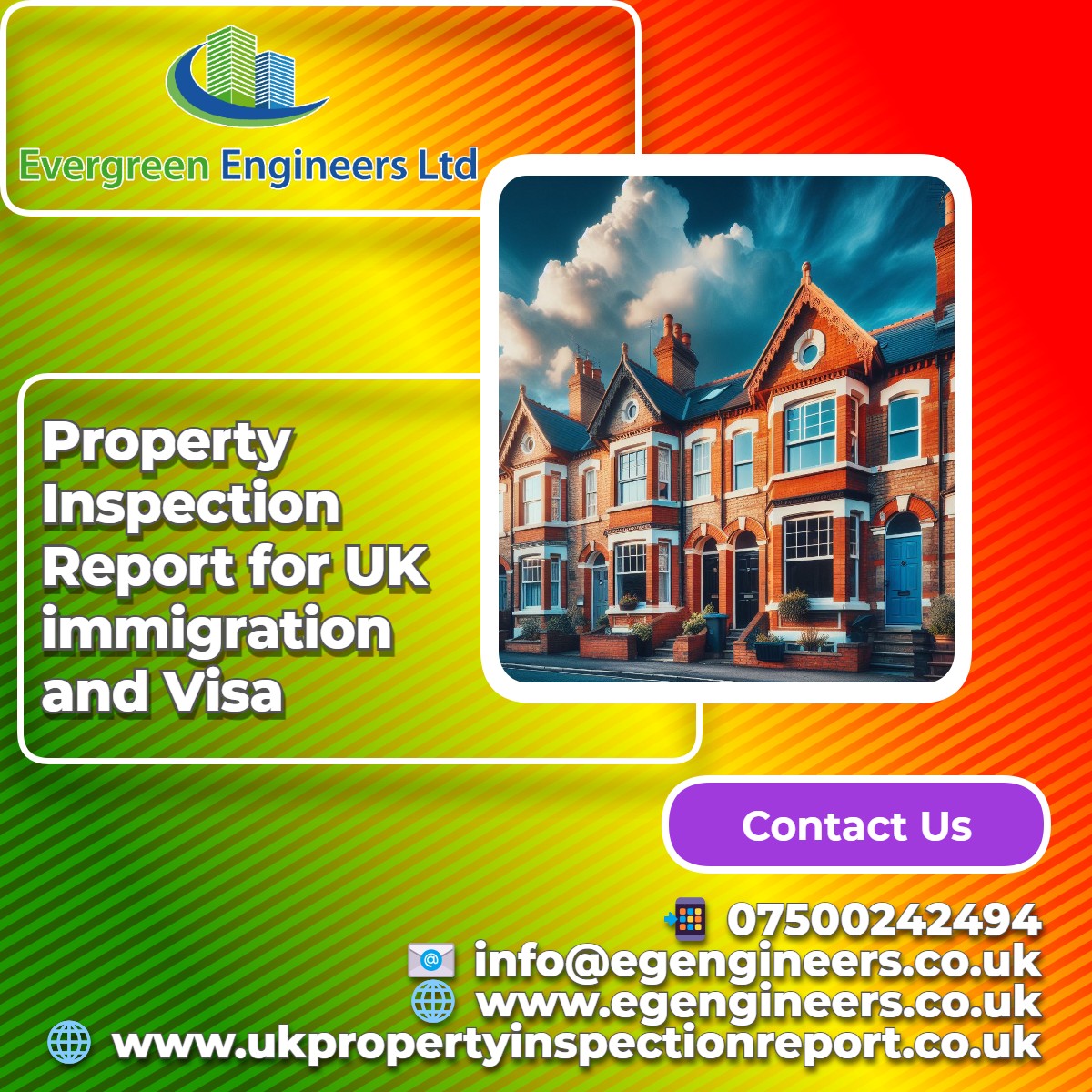 Property Inspection Report for Visas & Immigration in Tower Hamlets