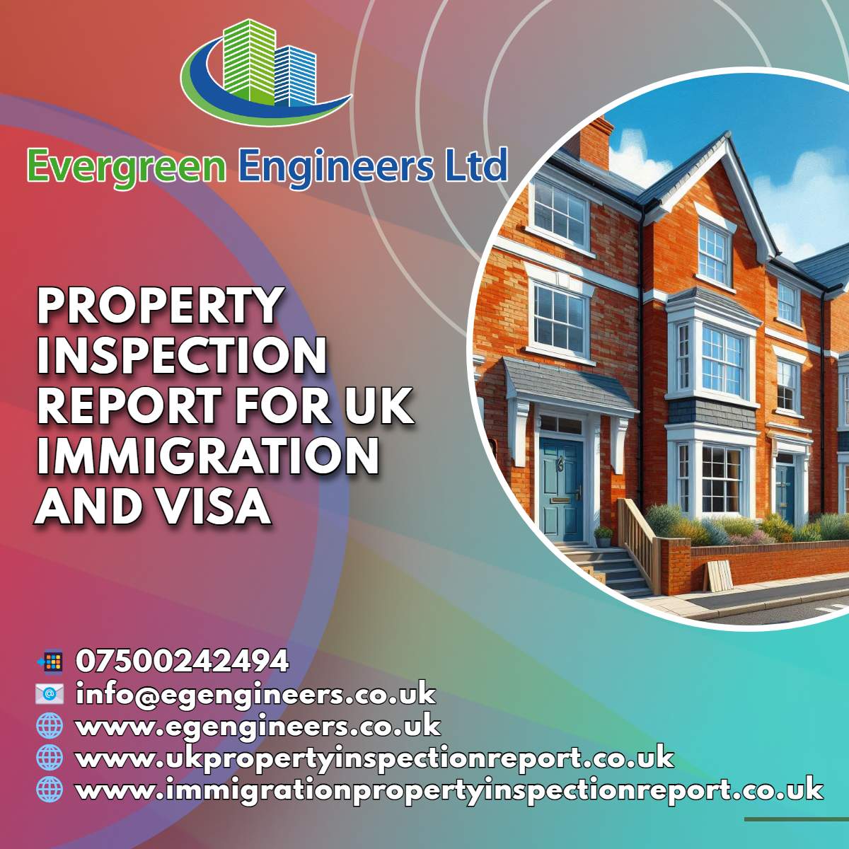Property Inspection Report Daventry for immigration