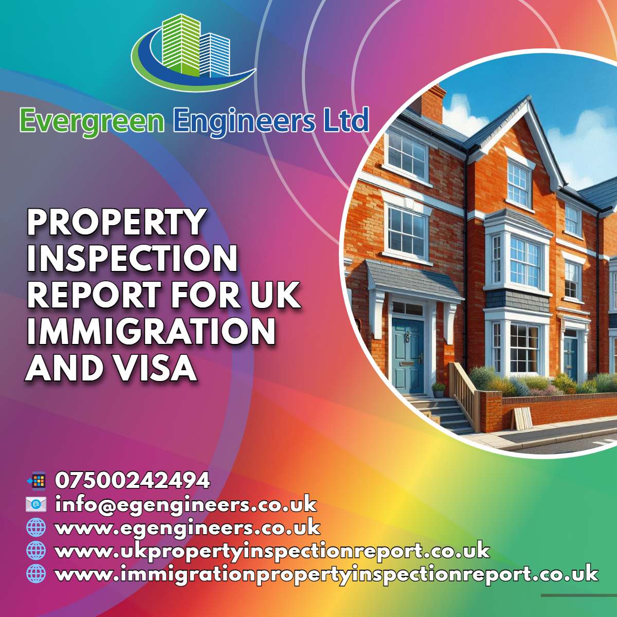 Property Inspection Report London Boroughs for UK Immigration and Visa