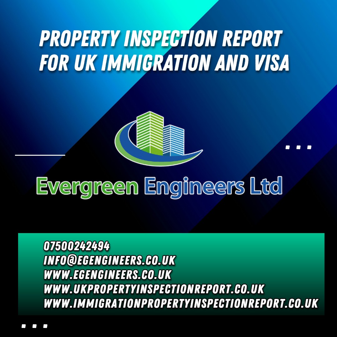 Property inspection report Potters Bar, Hertfordshire for UK Immigration and Visa