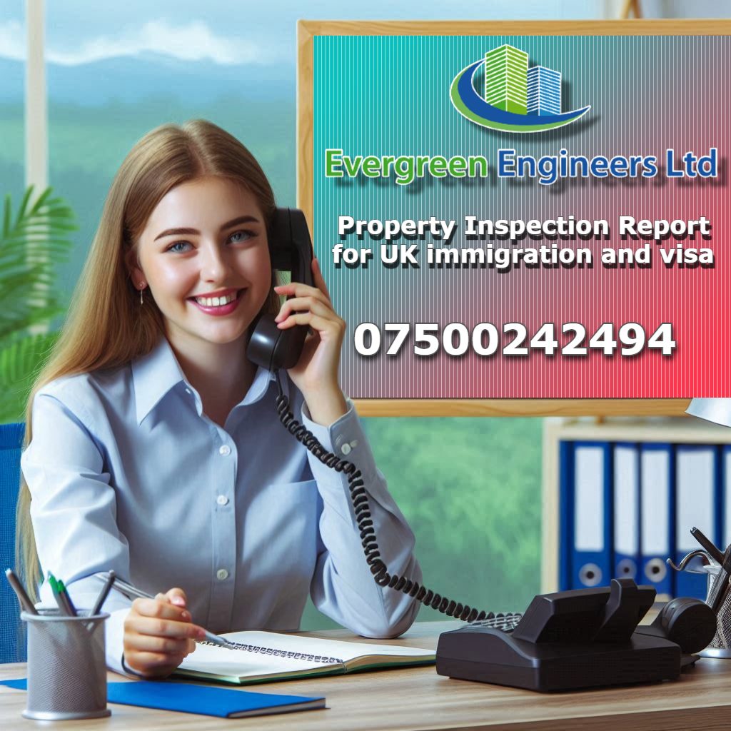 Property inspection report for immigration purposes