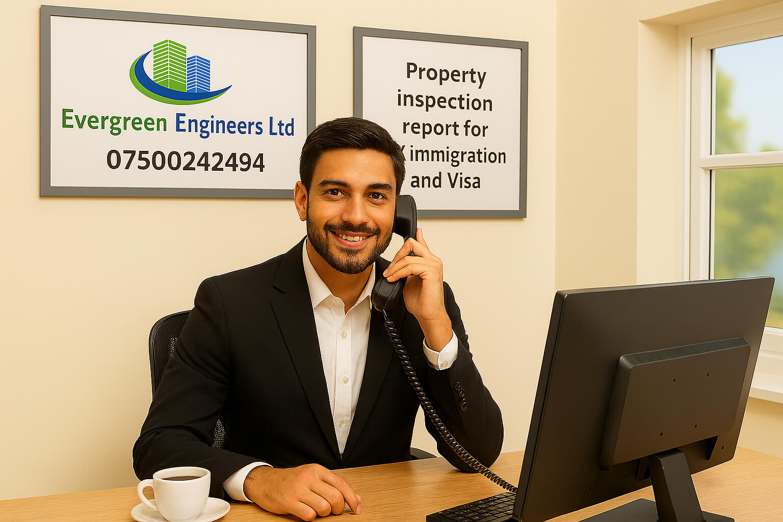 UK Immigration Property Inspection Report Bournemouth – Accommodation Report for Visa Application by Evergreen Engineers