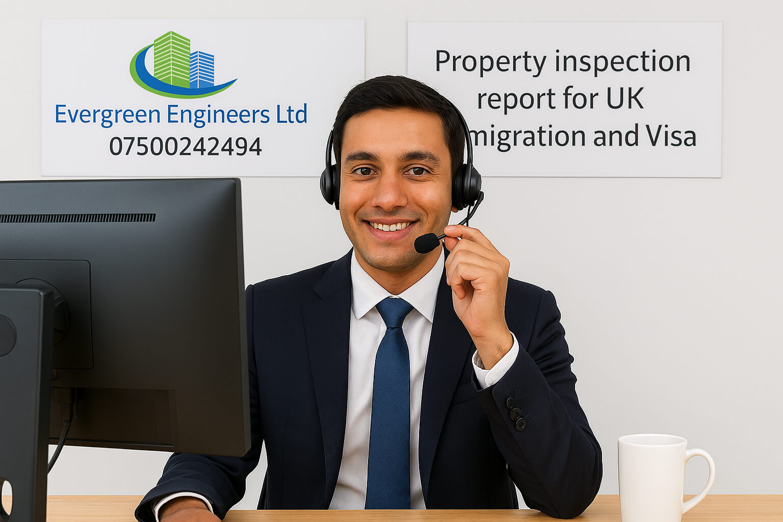 Property Inspection Report Bromley London for UK Immigration and Visa by Evergreen Engineers Ltd