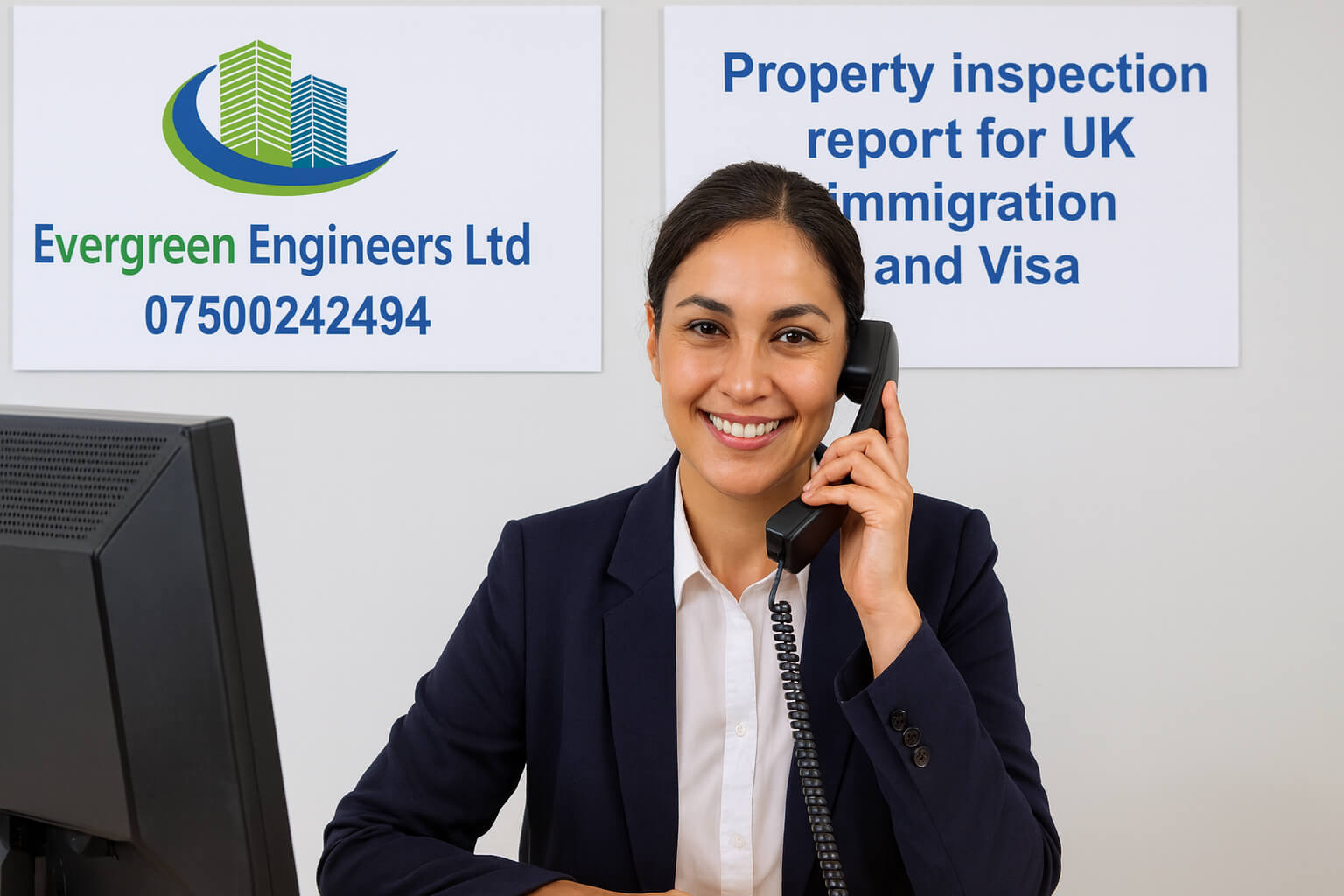 UKVI-compliant accommodation report prepared by Evergreen Engineers Ltd for UK visa and immigration applications