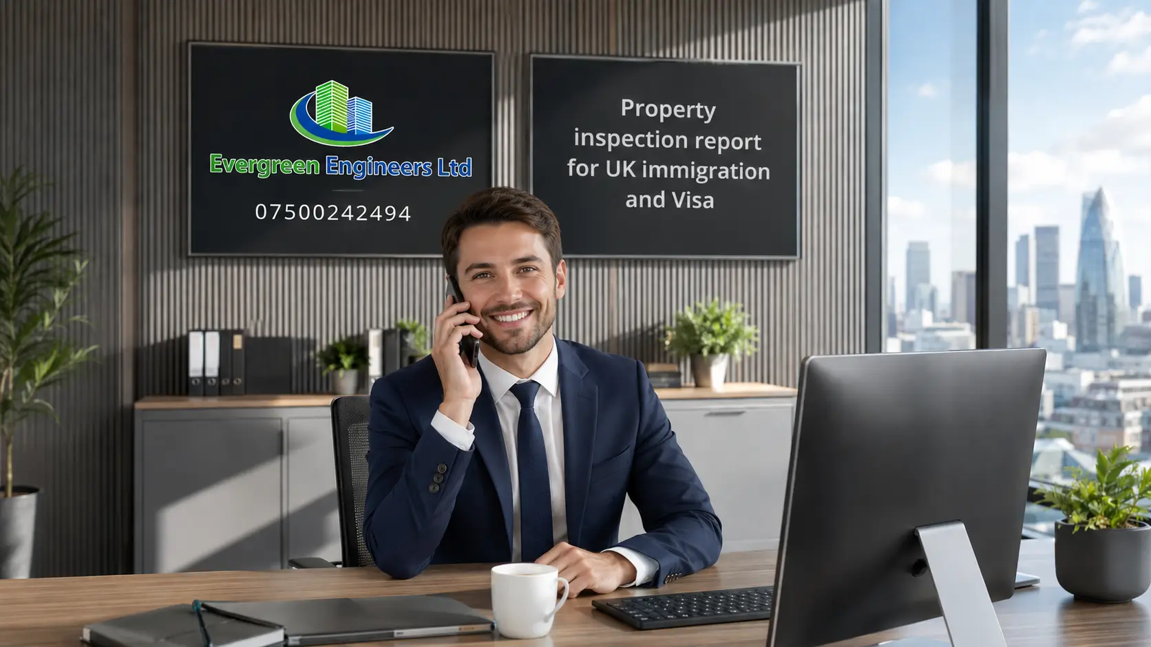 UKVI-compliant Property Inspection Report Islington for UK Immigration and Visa application by Evergreen Engineers Ltd.