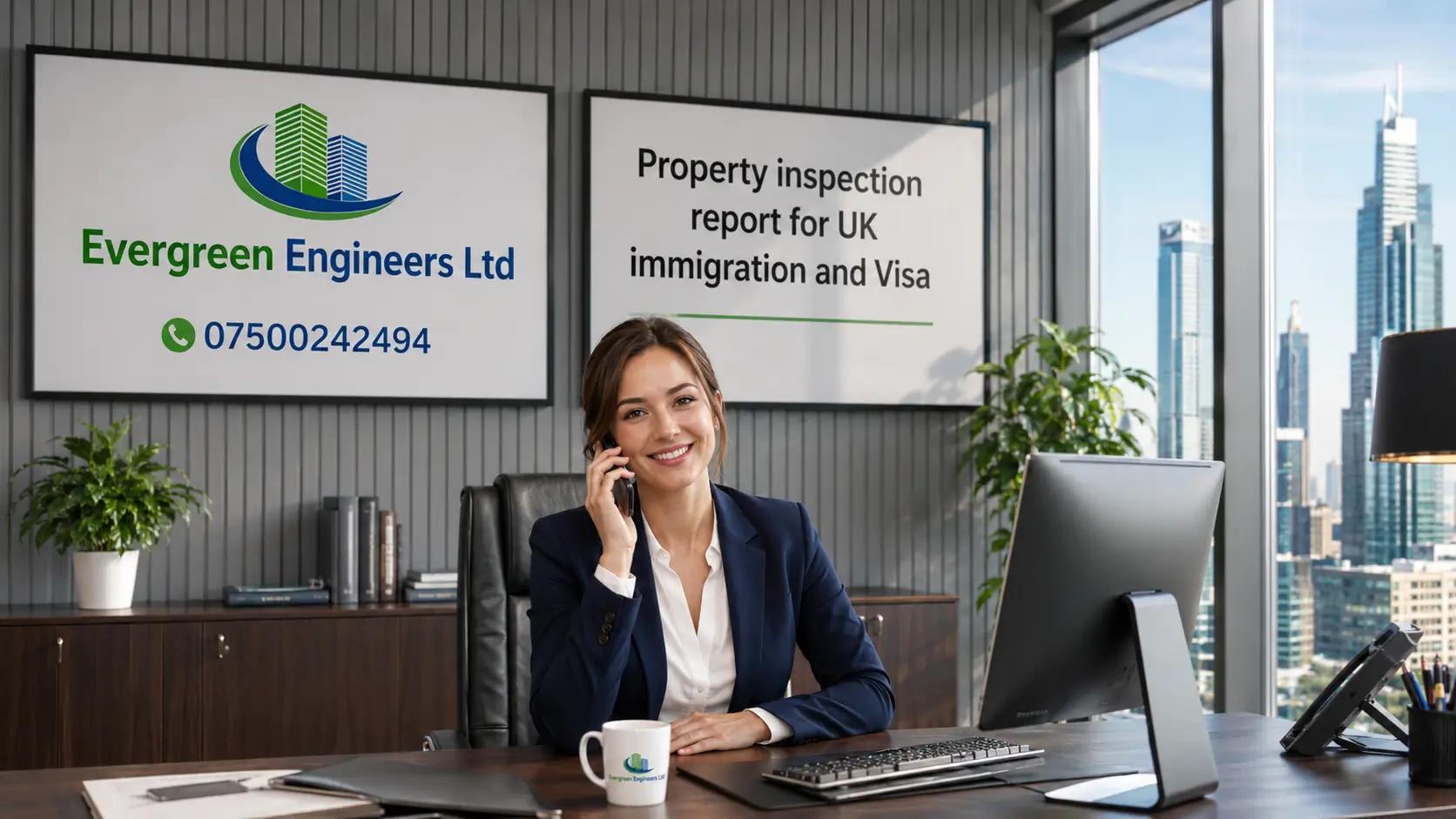 UKVI-compliant Property Inspection Report North West London by Evergreen Engineers Ltd