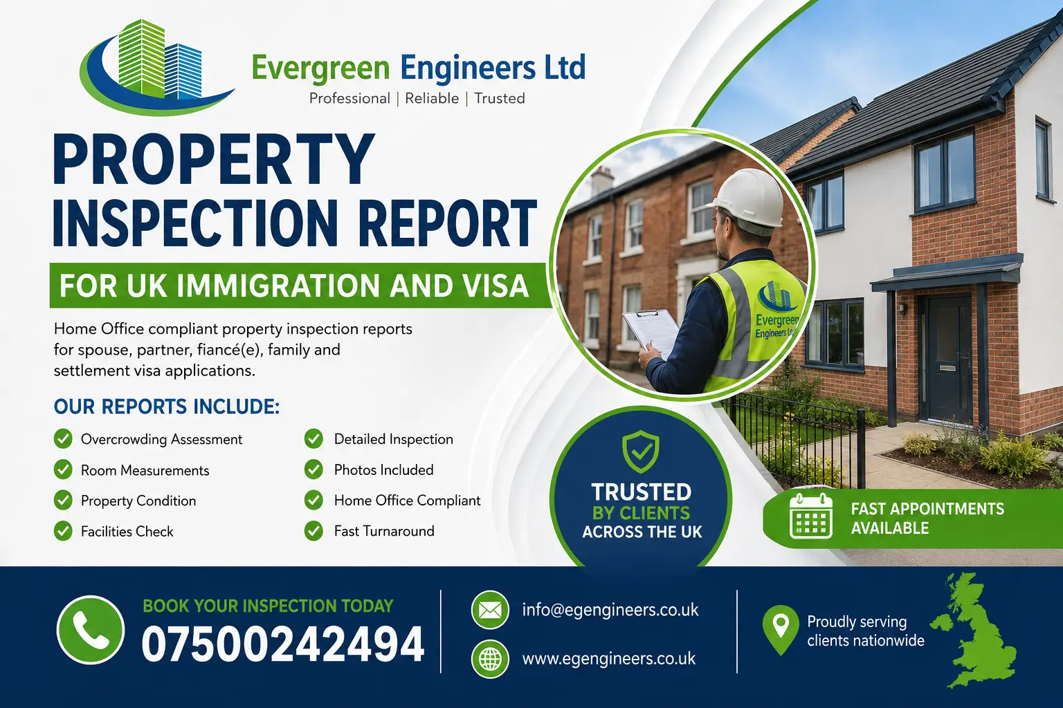 UKVI-Compliant Property Inspection Reports for UK Immigration and Visa